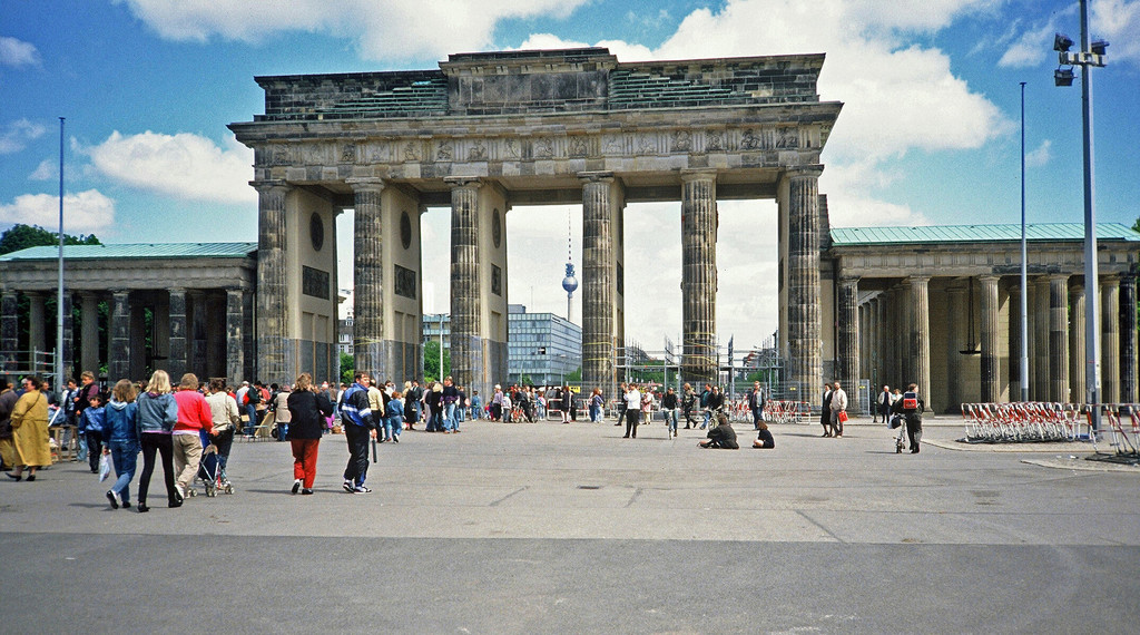 Brandenburger Tor. Бранденбургские ворота