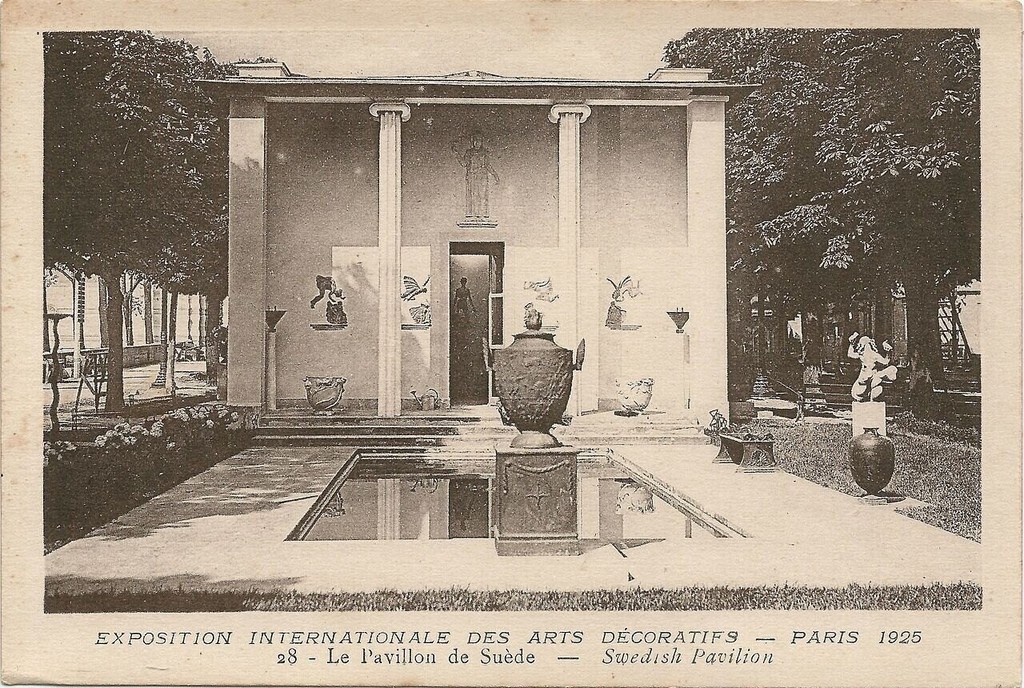 pavillon suédois à l'Exposition universelle 1925