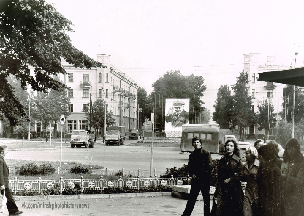 Перекресток Партизанского проспекта и Центральной улицы