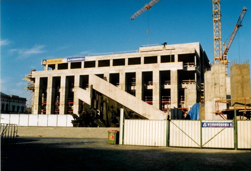 Budowa Sądu Najwyższego przy pl. Krasińskich