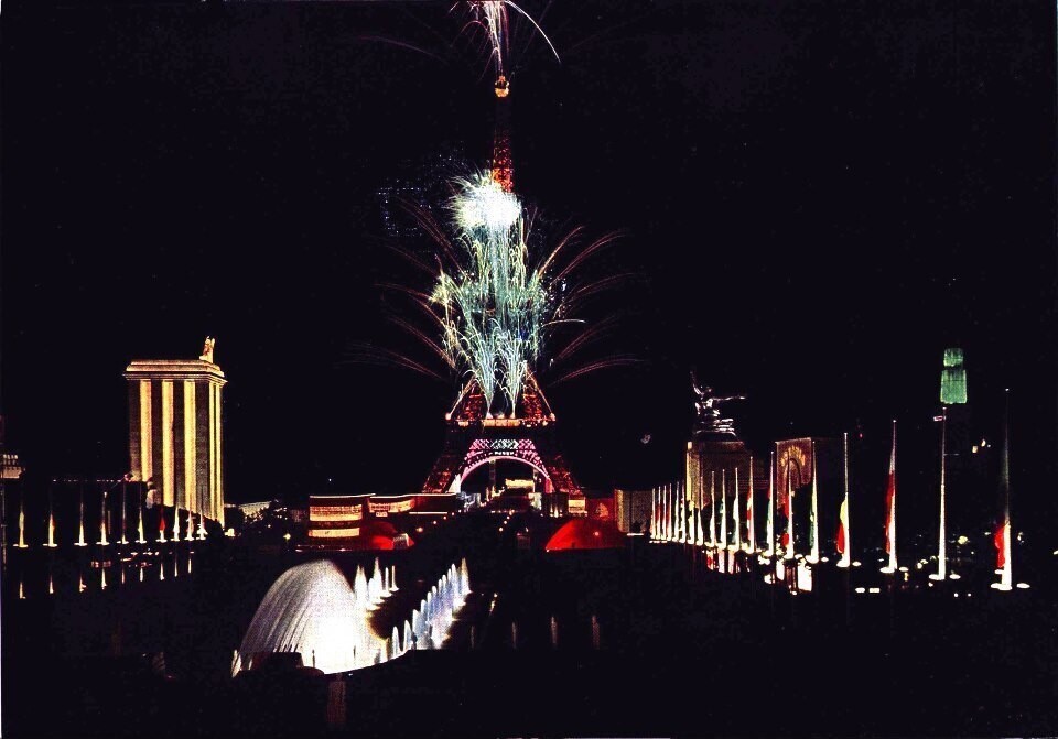 Fireworks during the World Expo