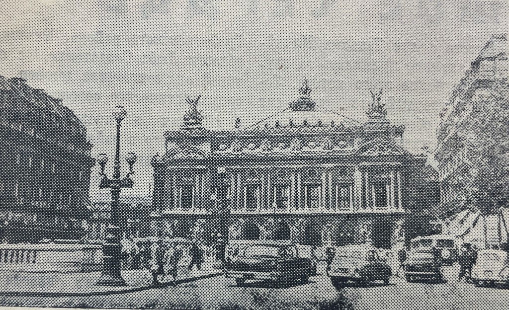 France. Grand Opéra Theatre à Paris
