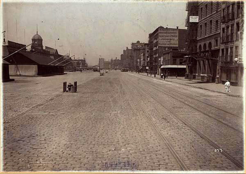 West street, Laight Street, Vestry Street. (Before Reconstruction). June 9, 1918
