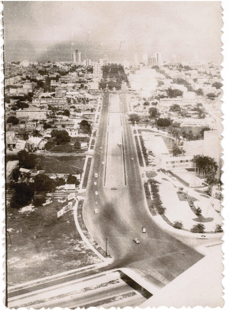 View from Jose Marti monument. Avenida Paseo direction