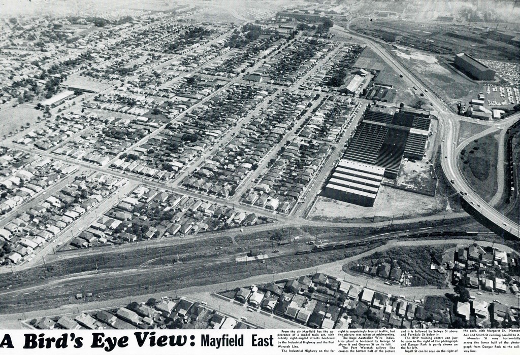 Mayfield East. A Bird's Eye View
