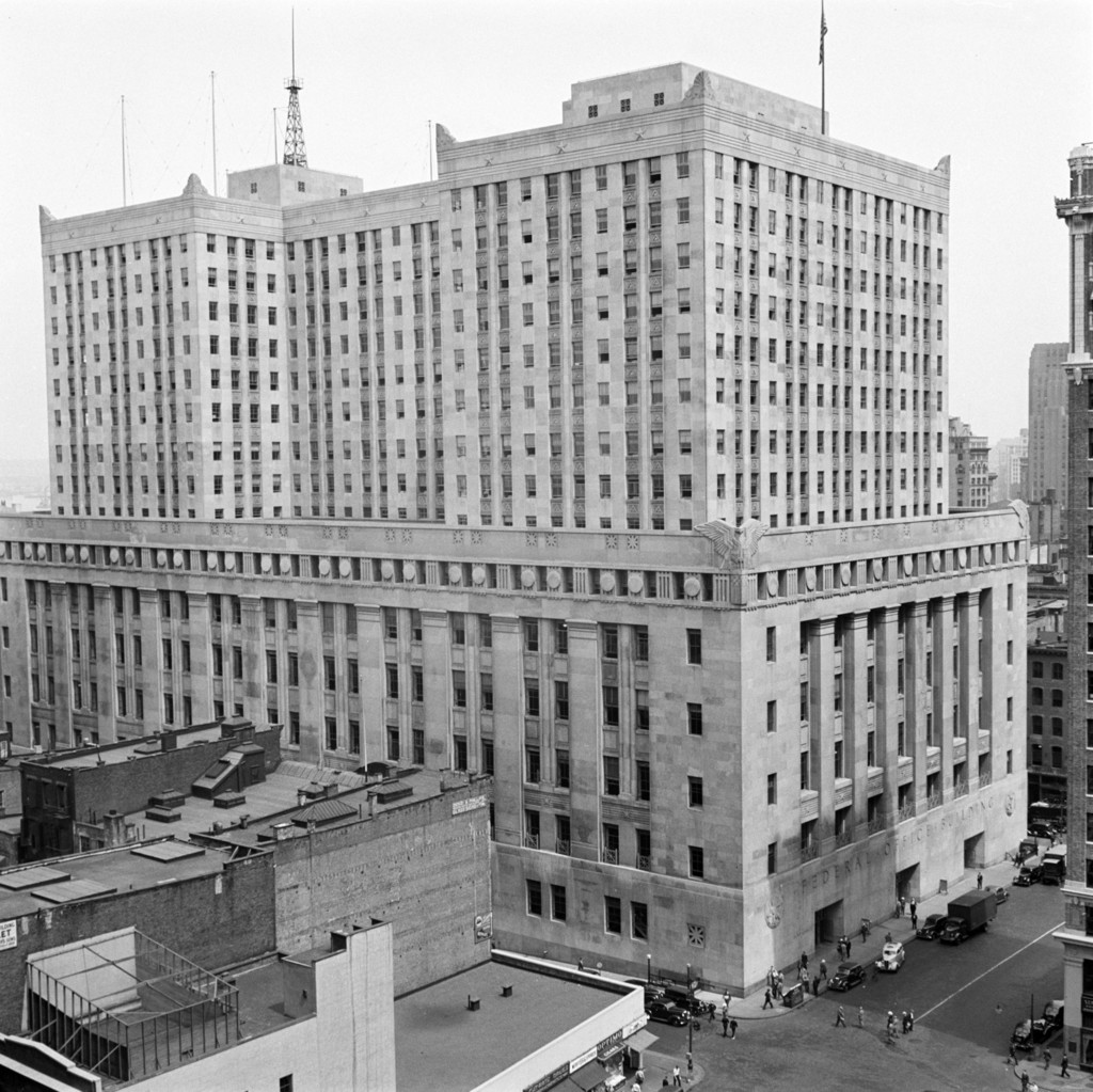 90 Church Street. Federal office building and post office