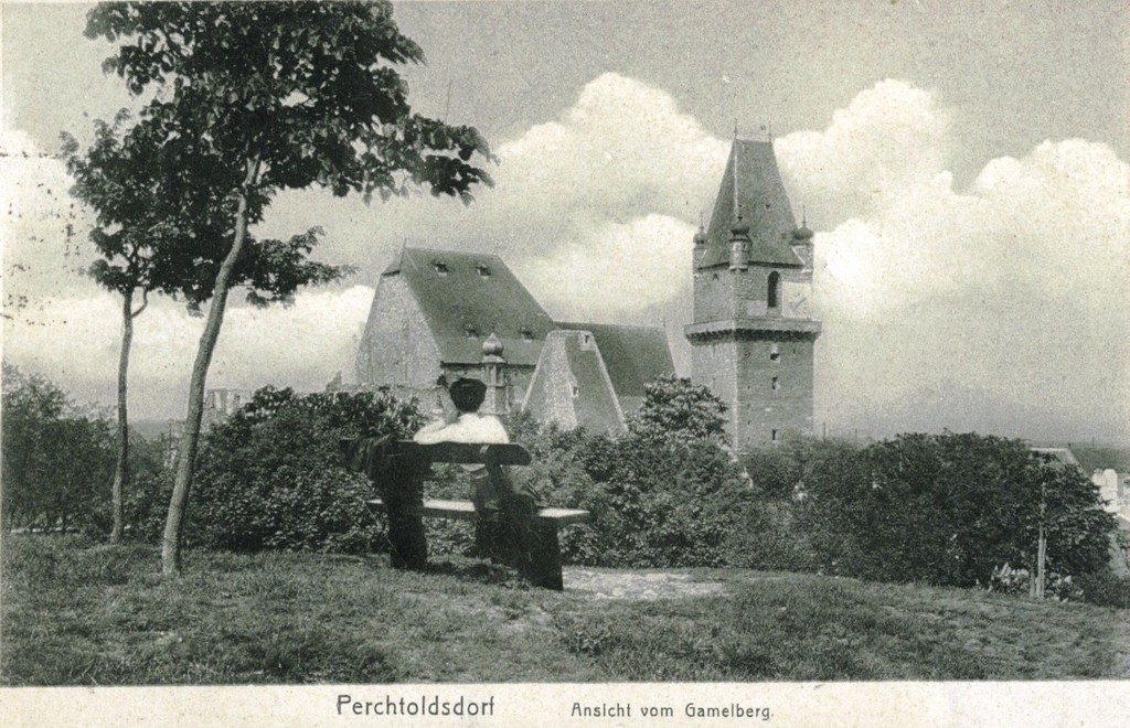Perchtoldsdorf. Ansicht vom Gamelberg