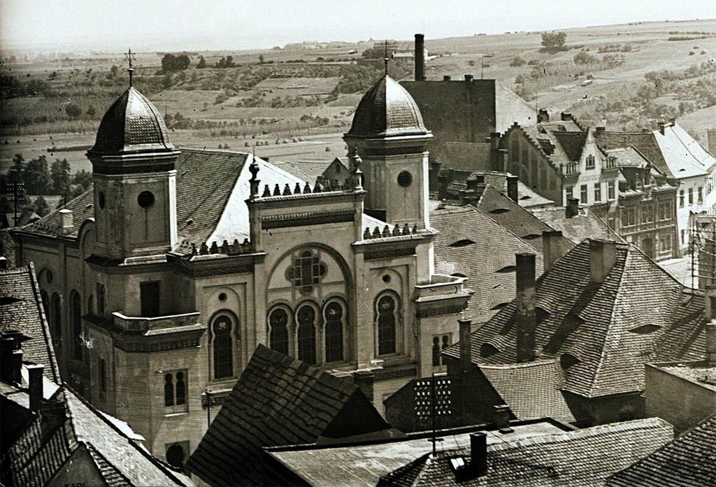 Žatec. Synagoga