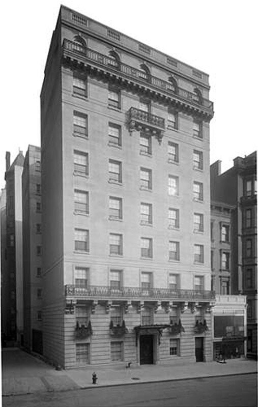 135 West 58th Street. Apartment House.