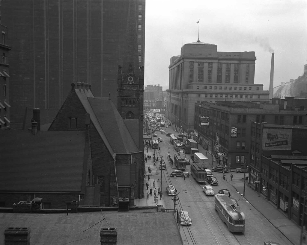 Grant Street as seen from the William Penn Hotel