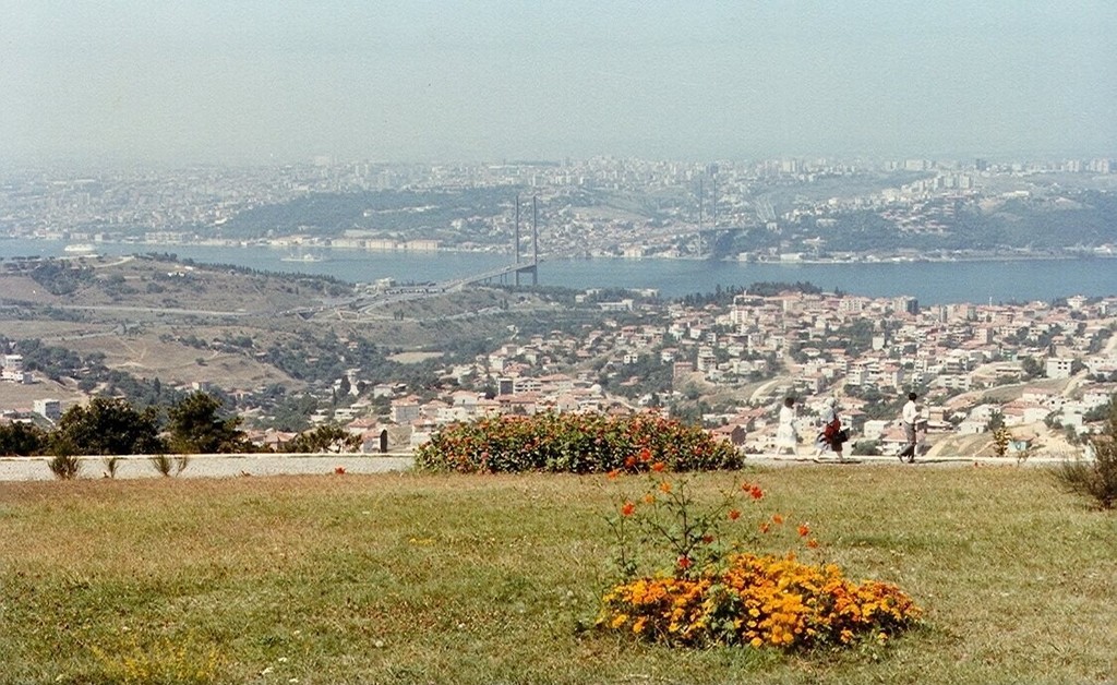 Çamlıca Parkı'ndan İstanbul Türkiye'den görünüm