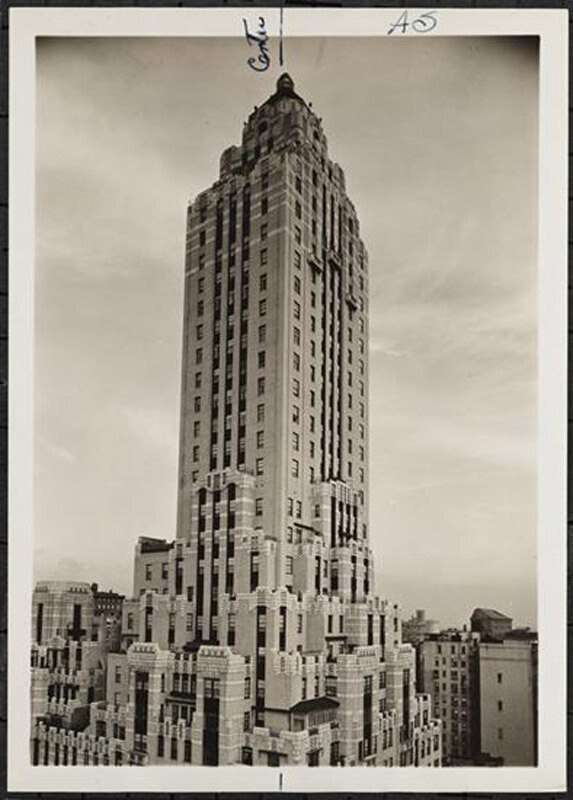 Carlyle Hotel, 76th Street & Madison Avenue.