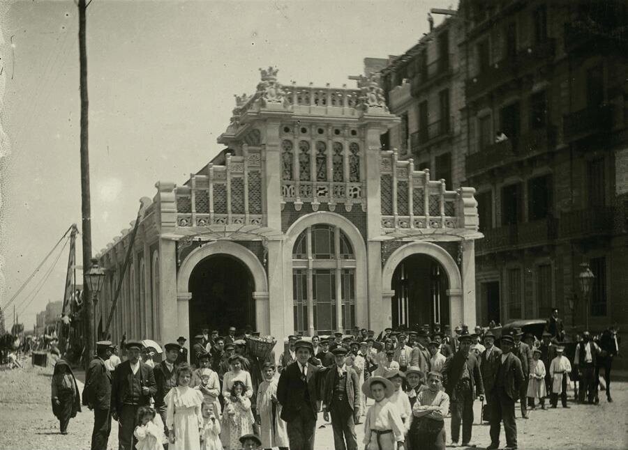 Un edifici desaparegut L'estació del baixador del Passeig de Gràcia
