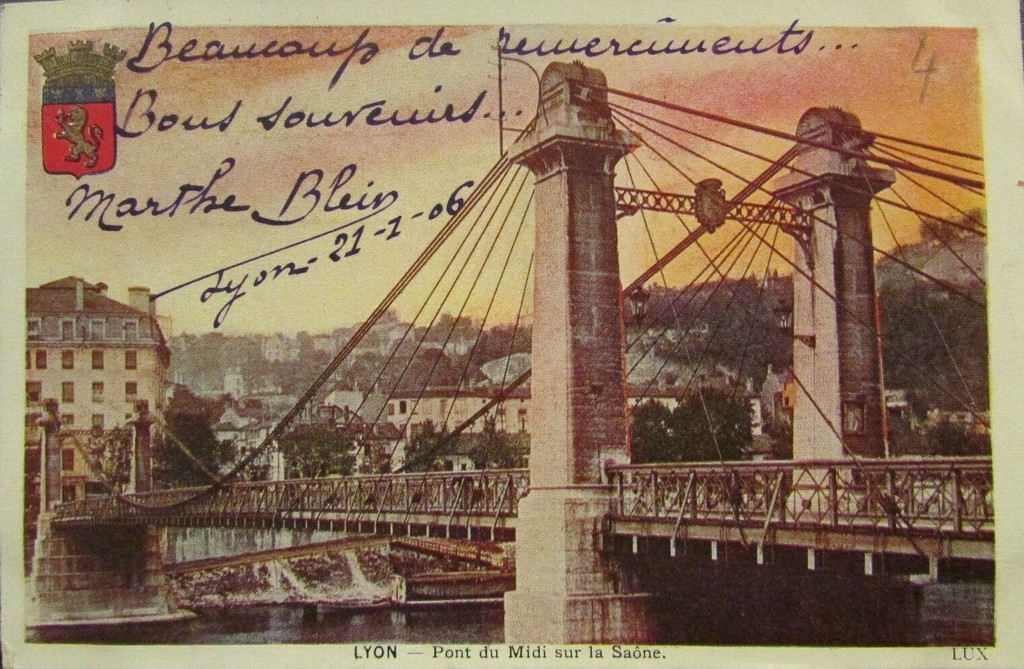 Lyon - Pont du Midi sur la Saône