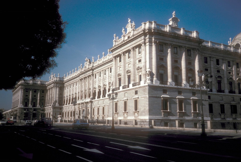 Fachada este del Palacio Real de Madrid