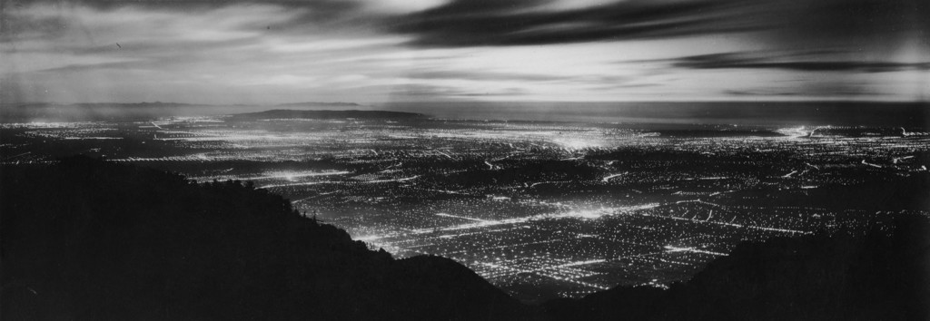 Night view from Mt. Wilson