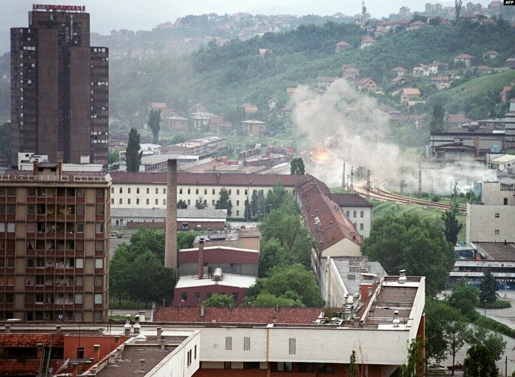 Sarajevo under fire
