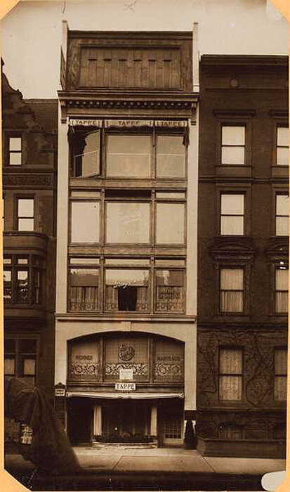 25 West 57th Street, north side, between Fifth and Sixth Avenues. About 1912.