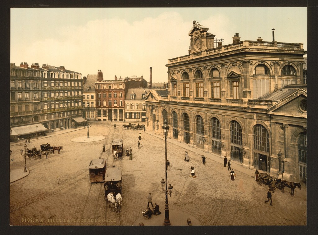 The railway station. Lille