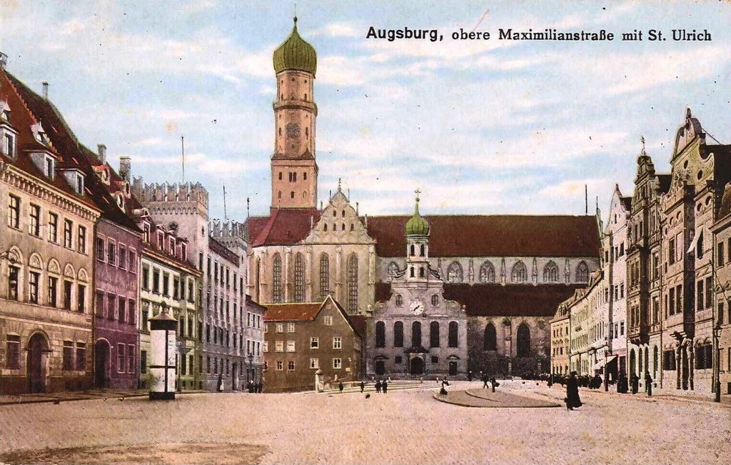Maximilianstraße, St. Ulrich Kirche