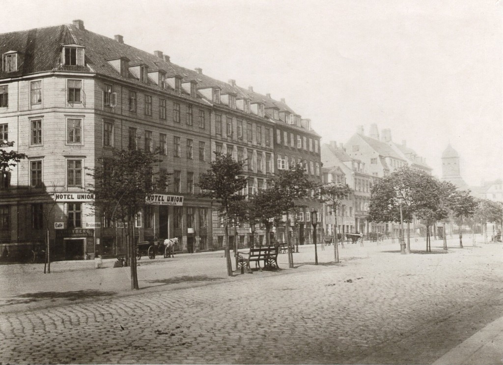 Sankt Annæ Plads, husrækken between Lille Strandstræde og Toldbodgade