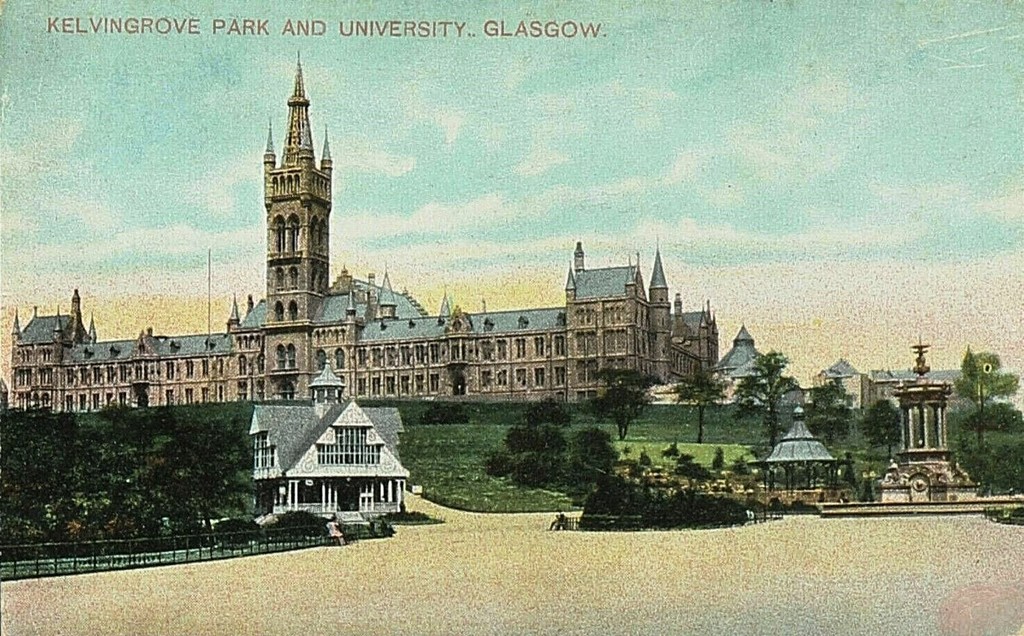 Kelvingrove Park and Glasgow University