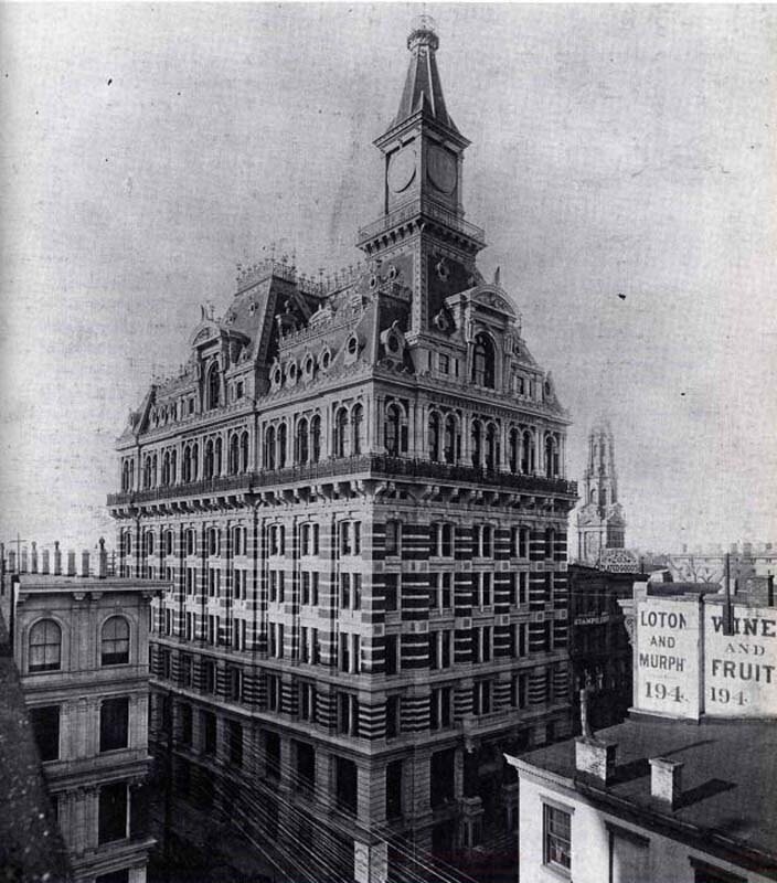 Western Union Building, Lower Manhattan 1875