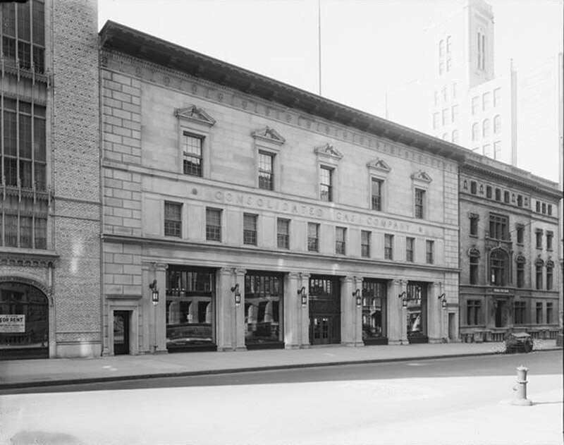 West 57th Street. Consolidated Gas Co.