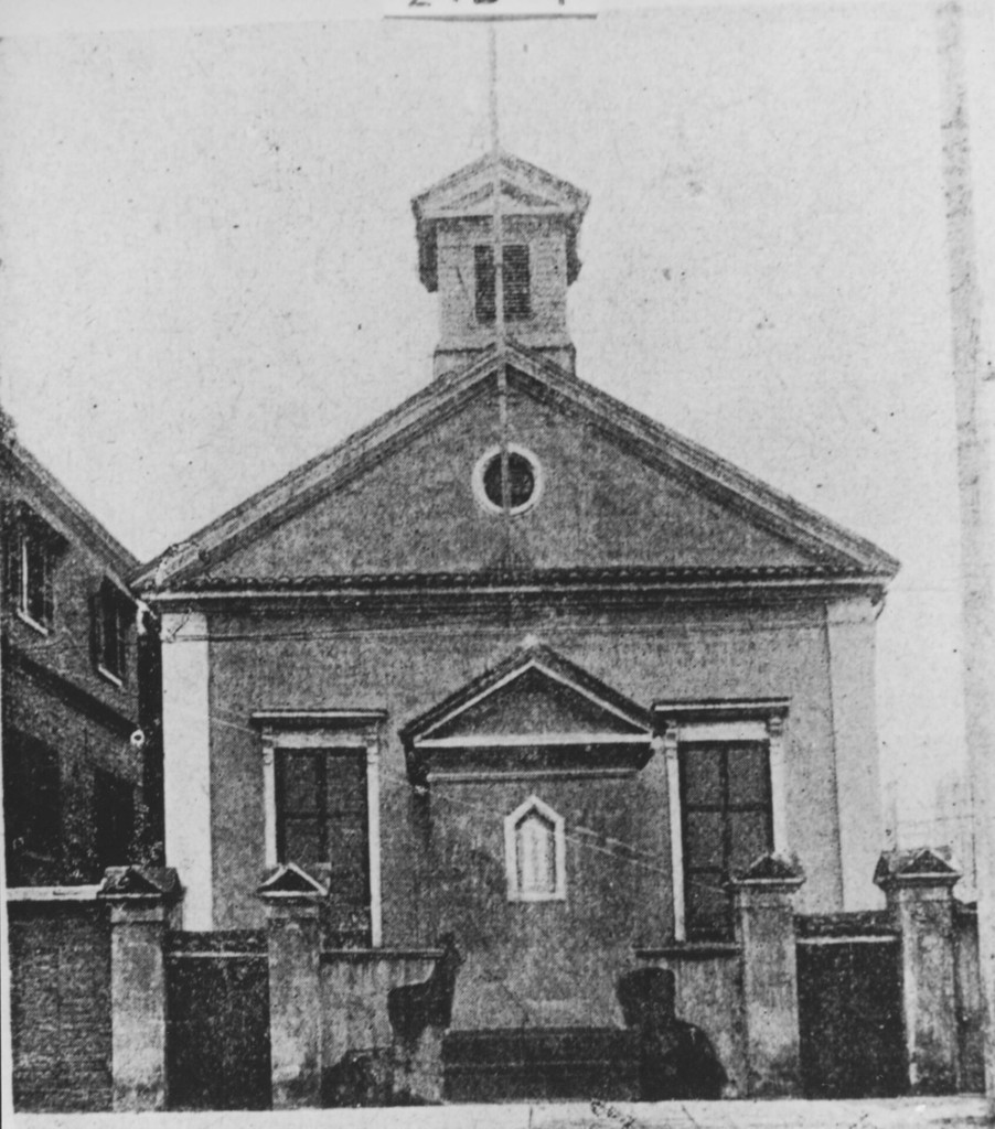 浸信会教堂，建于1874年