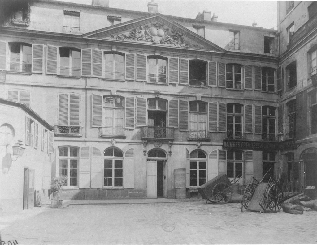 Ancien hôtel de Montmorency, façade sur la cour