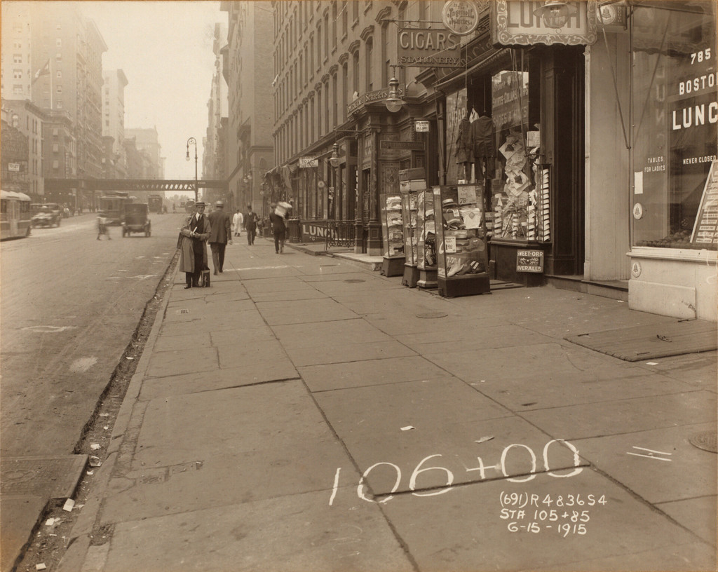 Seventh Avenue, north from West 51st Street