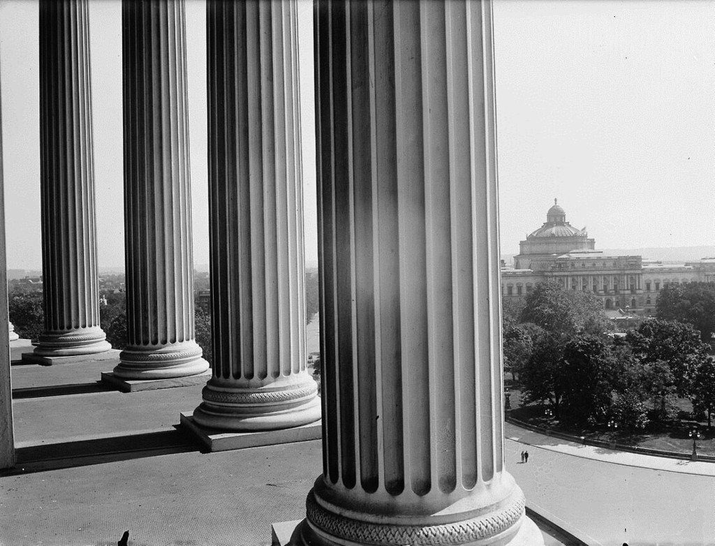 Library of Congress from Capitol, Washington, D.C