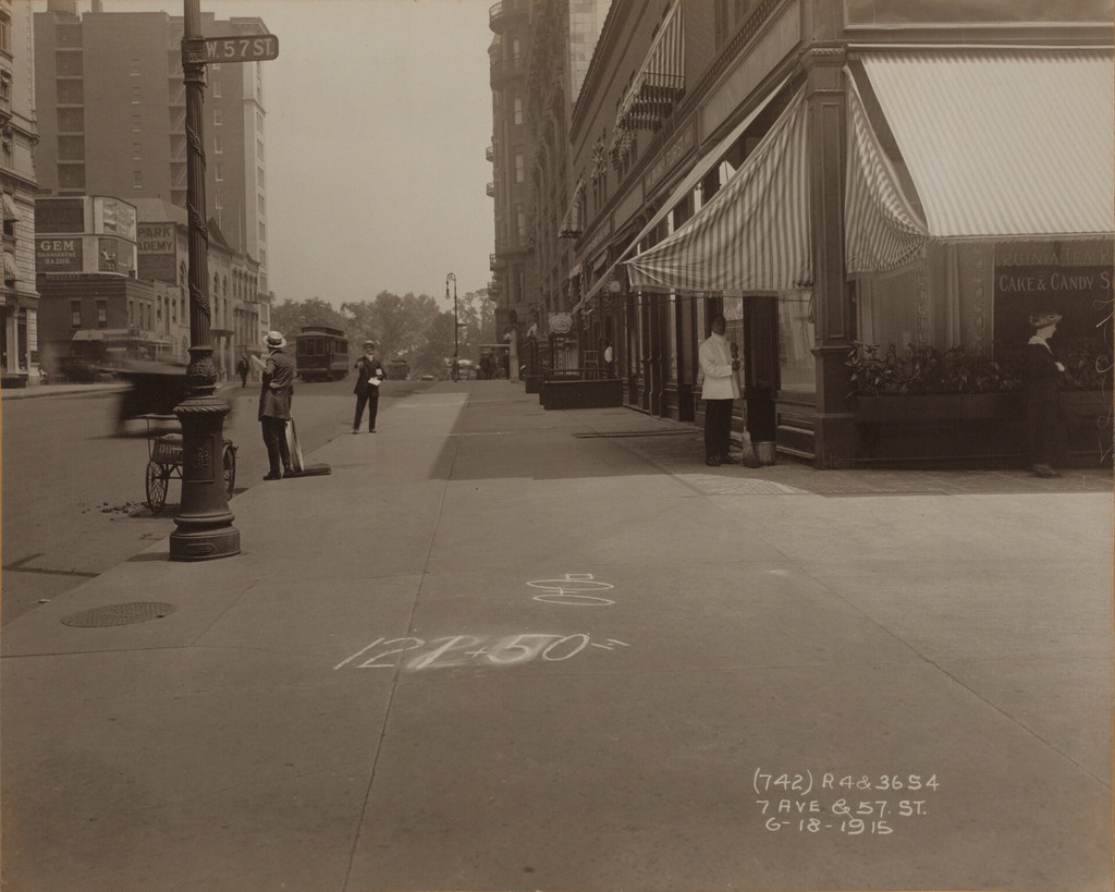 Seventh Avenue, north from West 57th Street