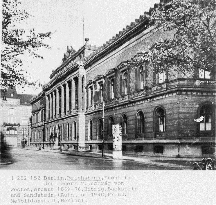 Jägerstraße 34: Reichsbank