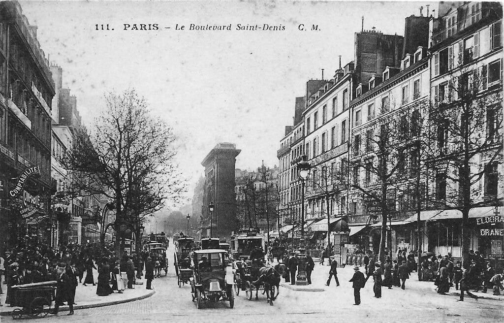 Les Grands Boulevards et la Porte Saint-Denis
