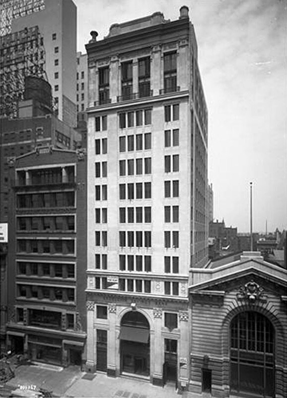 221-23 West 57th Street. Excelsior Savings Bank.