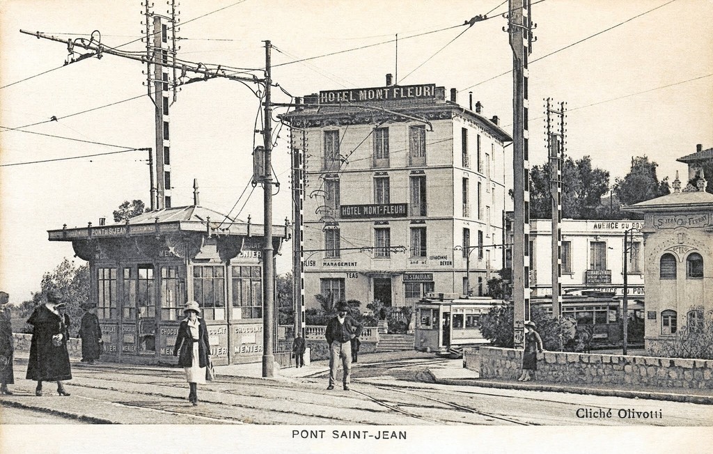 Saint-Jean-Cap-Ferrat. Pont Saint-Jean