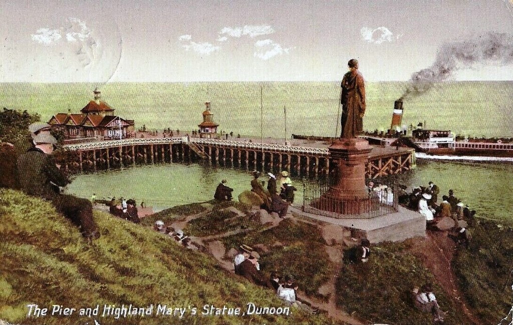 Dunoon. Highland Mary Statue