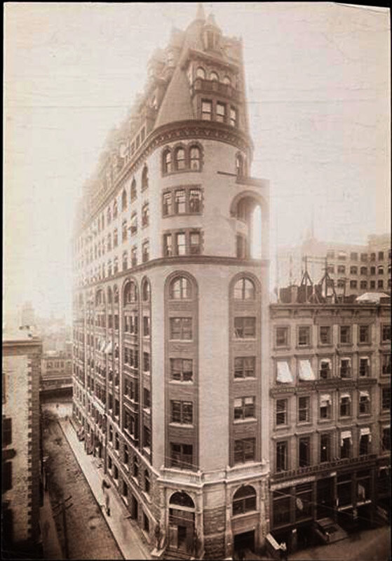 Columbia Building, 29 Broadway, corner of Morris Street