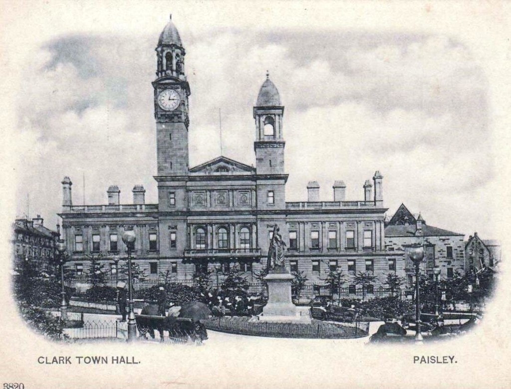 Paisley. Clark Town Hall