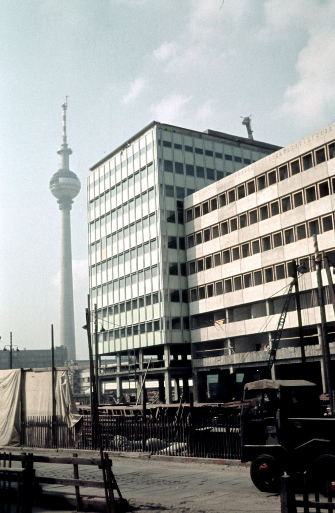 Building site at Alexanderplatz
