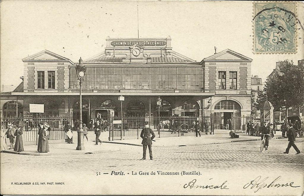 La Gare de Vincennes (Bastille)
