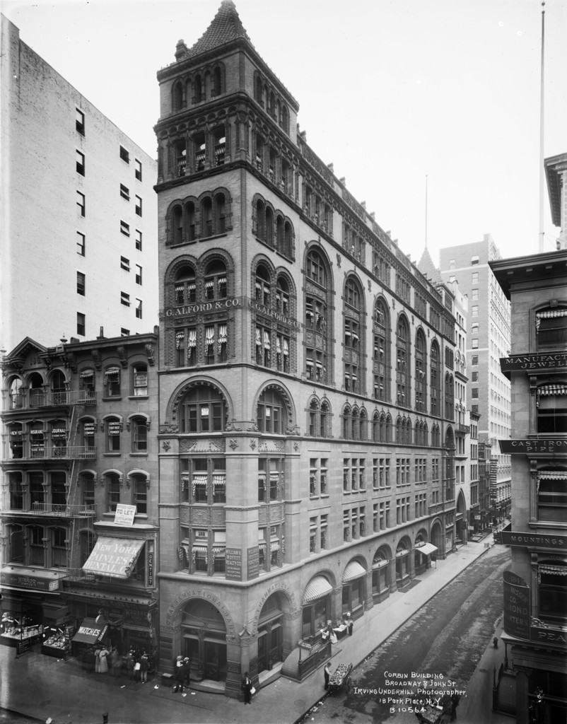 Corbin Building, Broadway & John Street