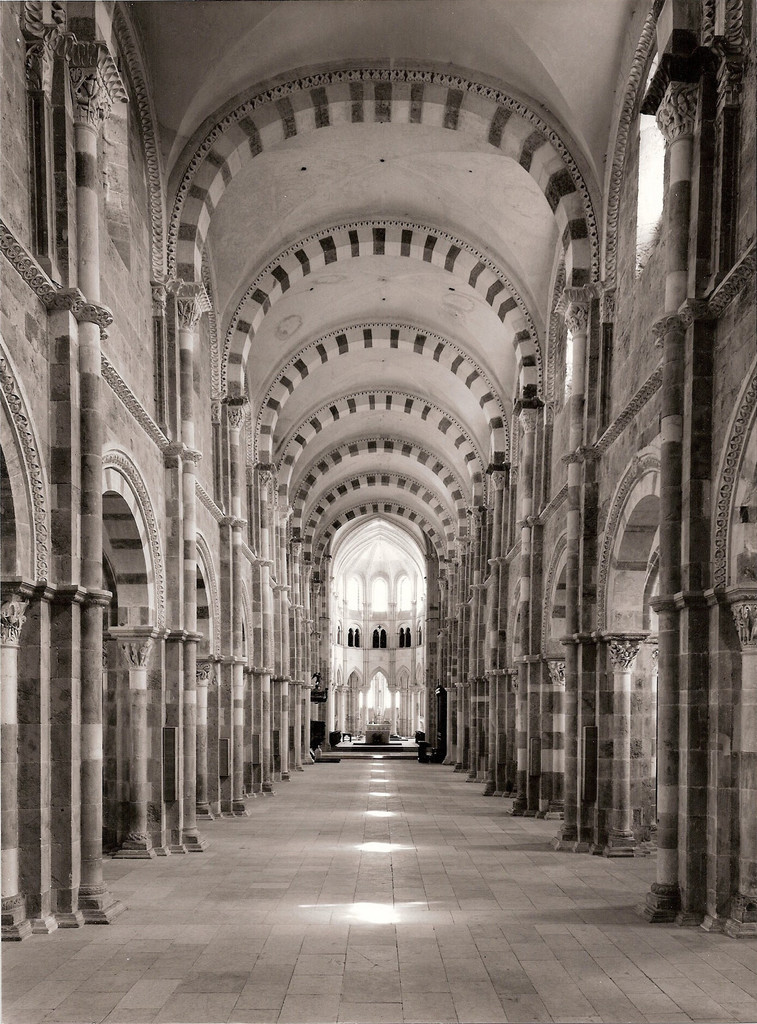 Nef de la basilique de Vézelay