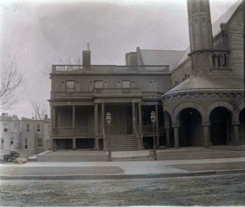 Hamilton Grange after it was moved
