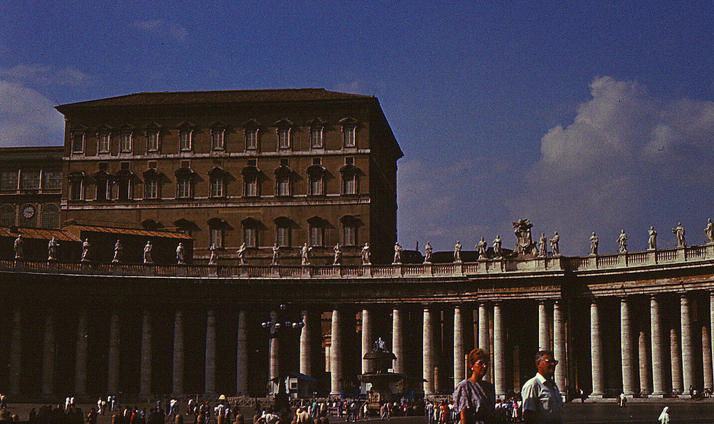 Roma. Palazzo Apostolico. Residenza ufficiale del Pontefice