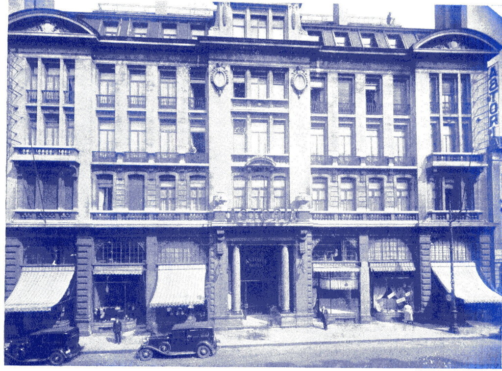 Hôtel Astoria, rue Royale 101-103