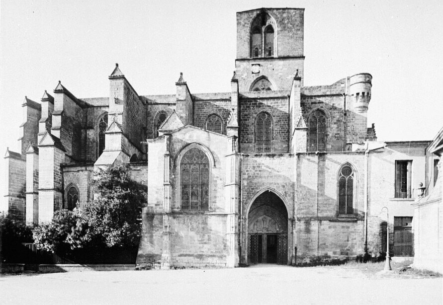 Lodève. L'ancienne cathédrale Saint-Fulcran