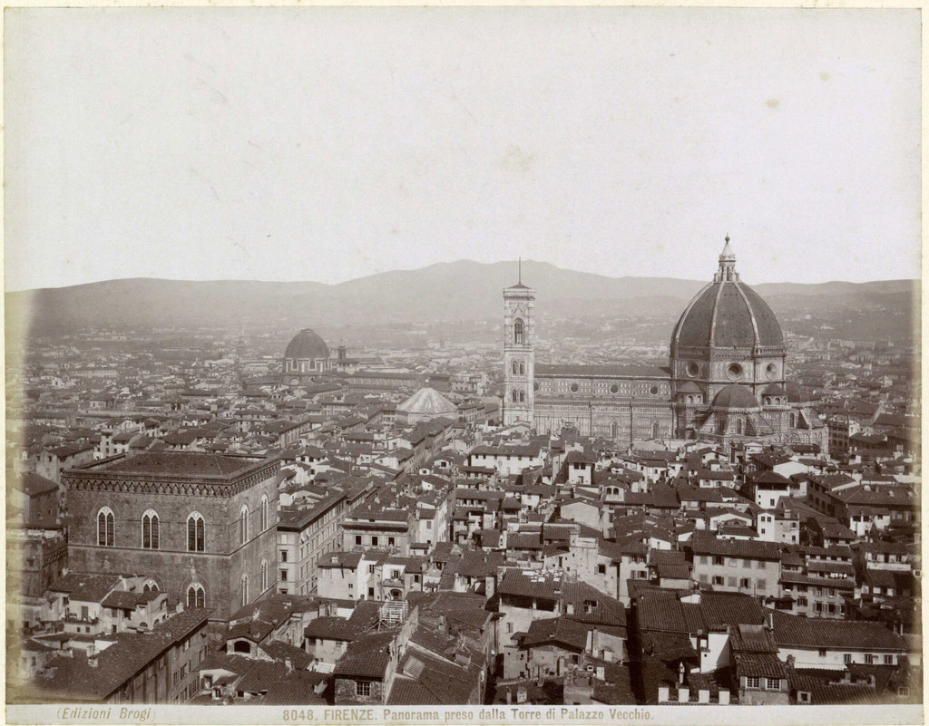 Panorama preso dalla Torre di Palazzo Vecchio