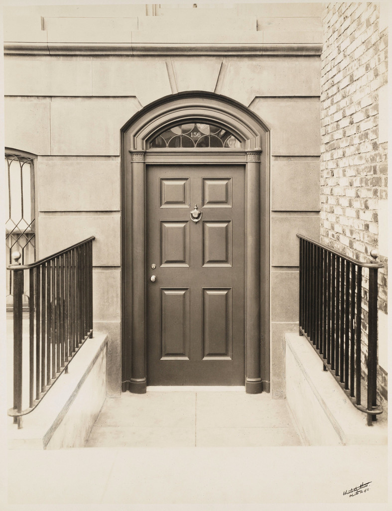156 East 78th Street. Mrs. Hoffman Miller residence. Entrance